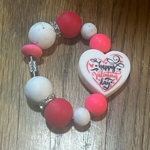 Handmade New Love Valentines Day Beaded Tumbler
Stanley cup charm Bracelet